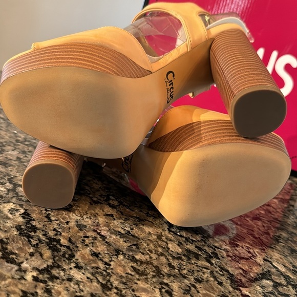 Sam Edelman Cosmo Naked open toe heel NIB 8.5 - Picture 7 of 11